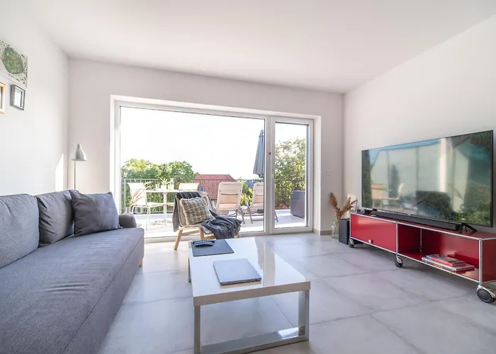 Lägenhet Peter'S Lucky Home, Modern Neubau Am Balaton Vonyarcvashegy